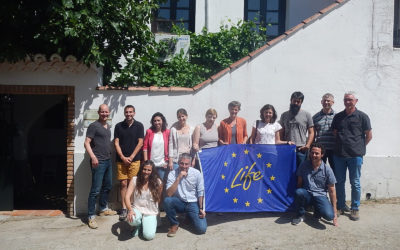 Reunión de proyecto en Extremadura – España